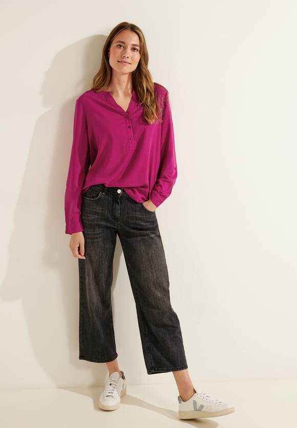 Pink in Damen Cool CECIL Online-Shop Bluse Unifarbe - | CECIL