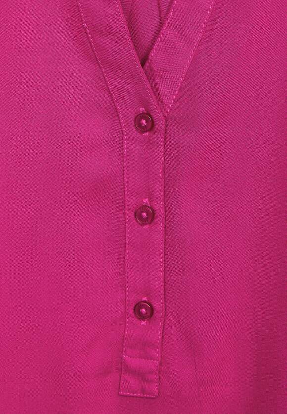 CECIL Bluse in Unifarbe Damen CECIL Cool Pink Online-Shop - 