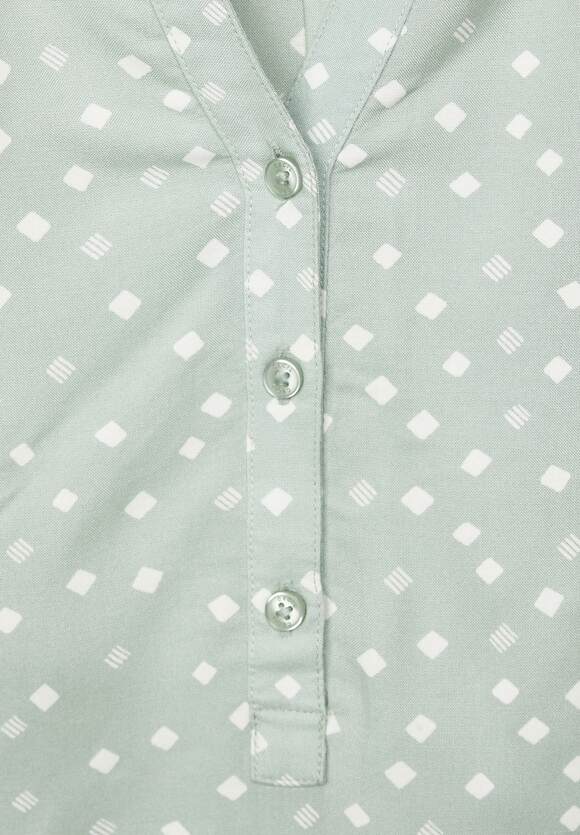 CECIL Bluse mit Punktemuster Damen - Clear Sage Green | CECIL Online-Shop