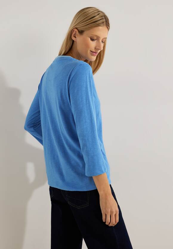 CECIL Online-Shop Blue | Damen im Tunika Style Campanula Shirt - CECIL