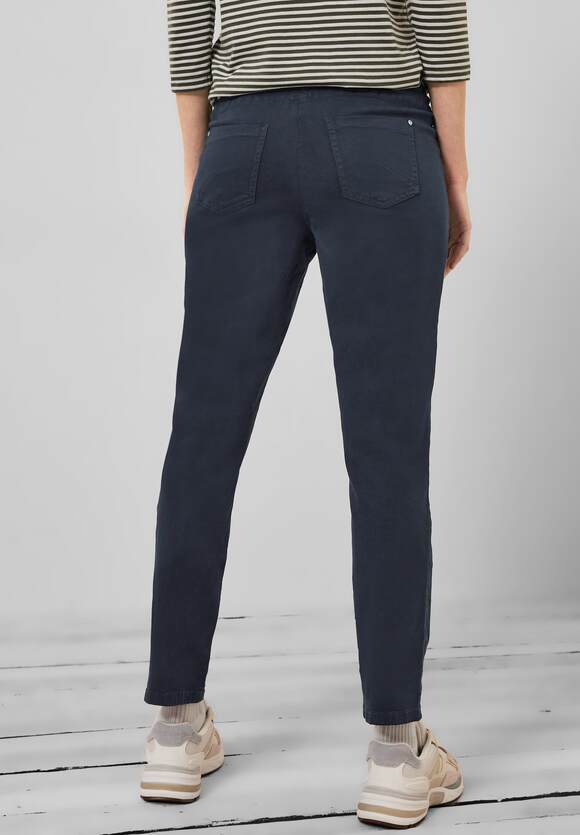 CECIL Casual Fit Hose mit Blue - Damen Stretch Tracey Deep | CECIL - Online-Shop Style