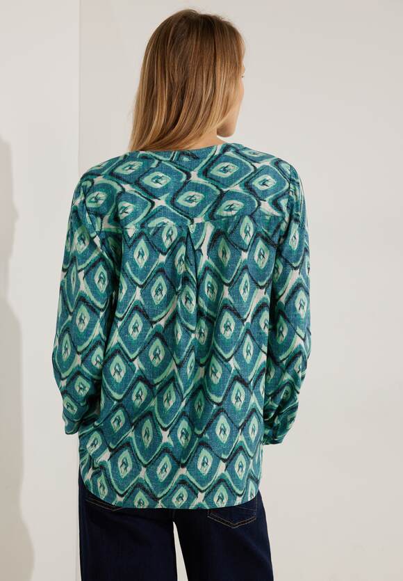 Easy - Online-Shop Damen Bluse mit CECIL CECIL Green Alloverprint |