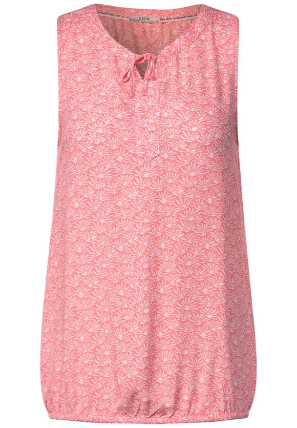 CECIL Pink | - Soft Bluse Damen Minimalprint Online-Shop CECIL