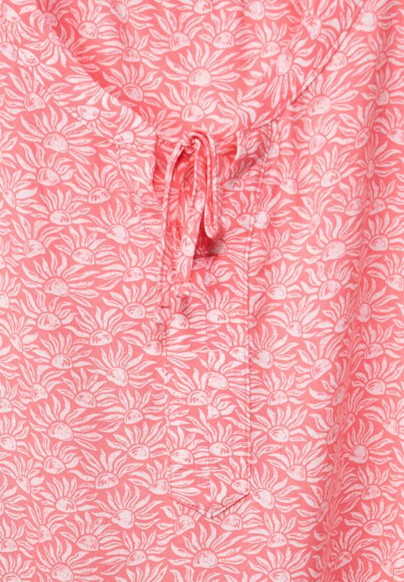 Soft Bluse CECIL - Pink Minimalprint | CECIL Damen Online-Shop