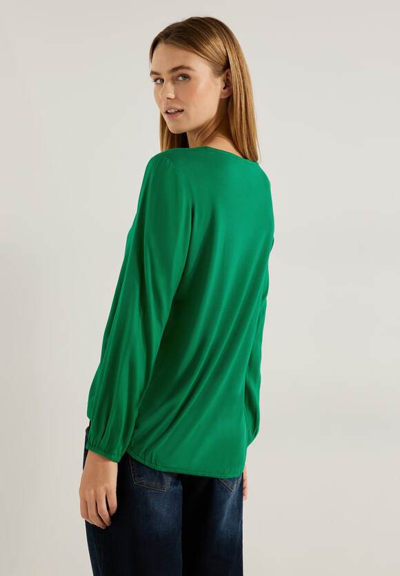 CECIL Materialmix Bluse Damen - Easy Green | CECIL Online-Shop