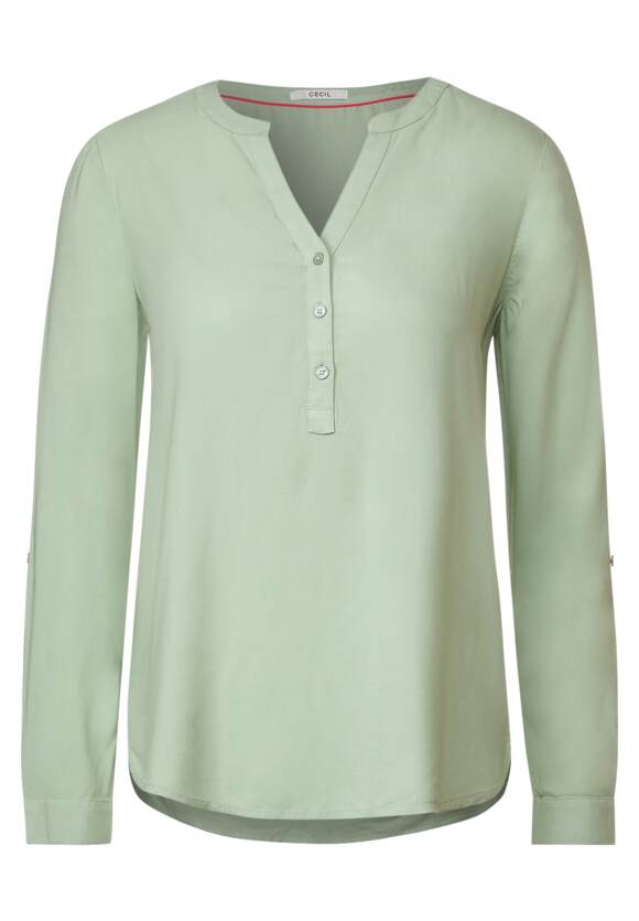 Clear | Bluse - Unifarbe in Green CECIL Sage CECIL Online-Shop Damen