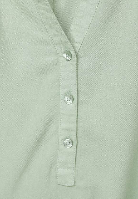 CECIL Bluse in Sage Unifarbe Clear | - Damen Green Online-Shop CECIL